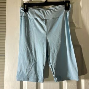 High rise biker shorts